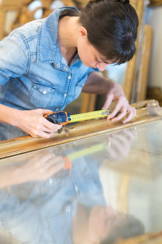 Mirror Glass Repair detail